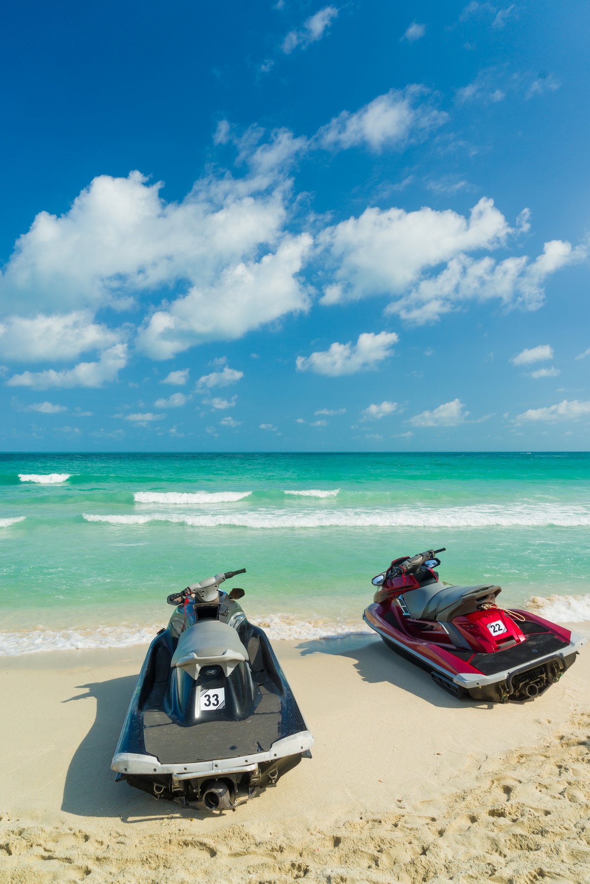 Jetski on the Beach in Chaweng Koh Samui